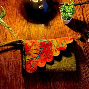 Colorful Felt Clutch